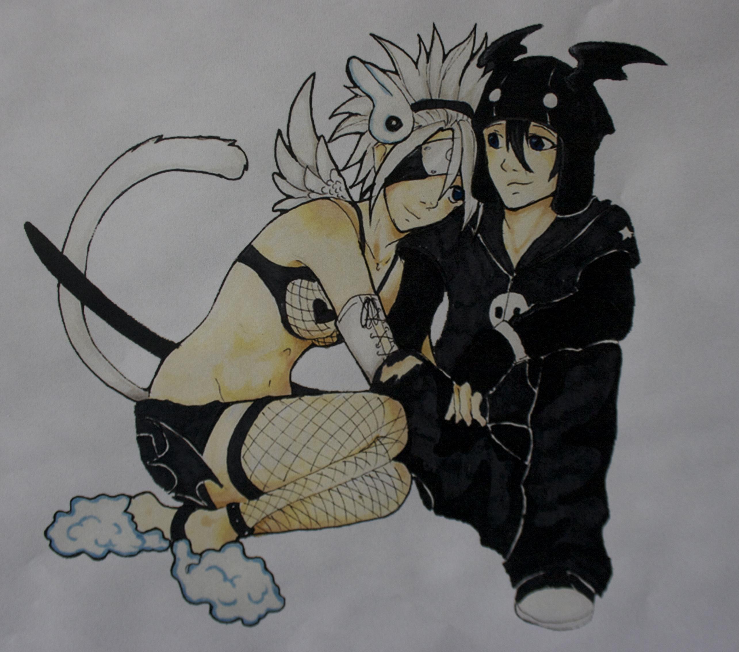 Erika Jensen's manga drawing